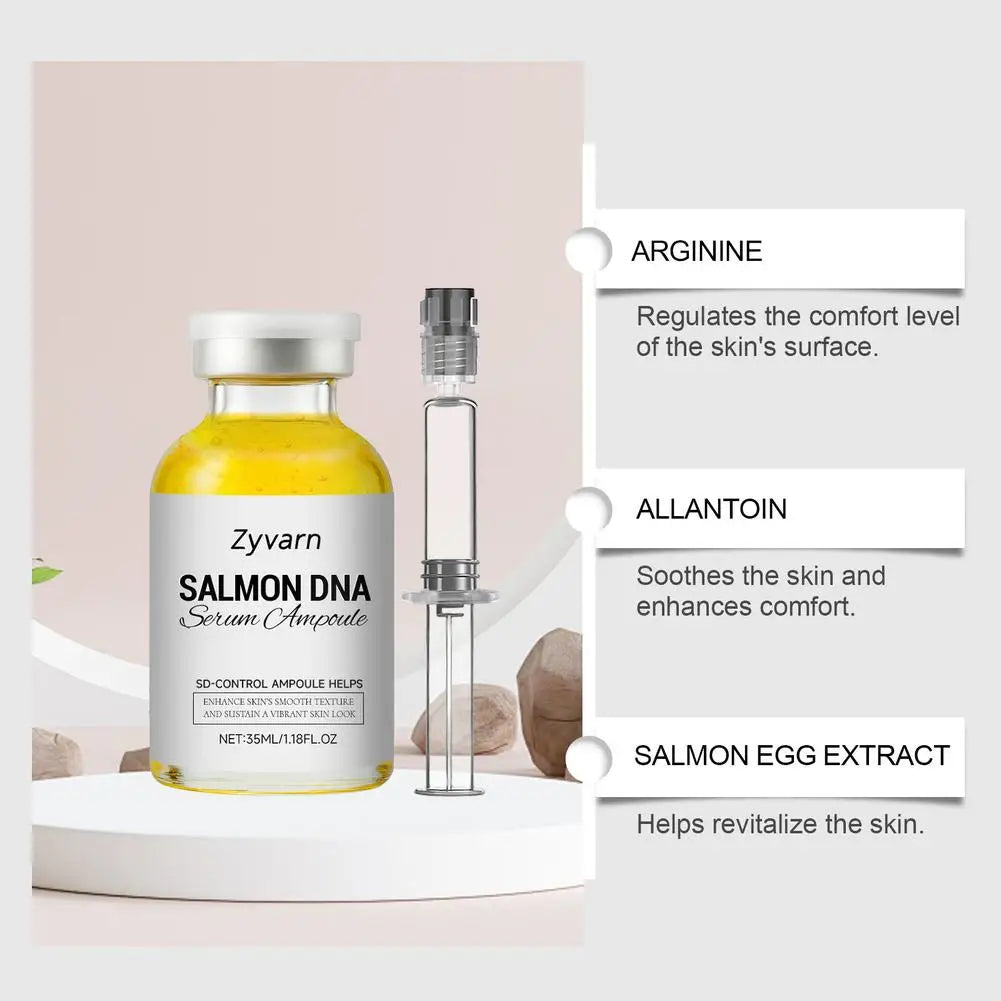 Bottled Skincare Serum Salmon Dna Ampoule Serum Collagen Deeply Moisturizing Essence Effectively Soothes 35/50ml Quake