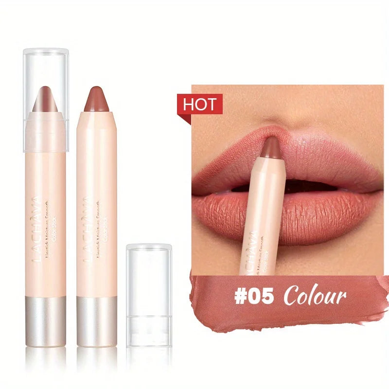 Lipstick Lipliner Pencil - Long-Lasting, Waterproof, Matte Finish, Non-Decolorizing, Smudge-Proof - Perfect for All Skin Types Quake 05