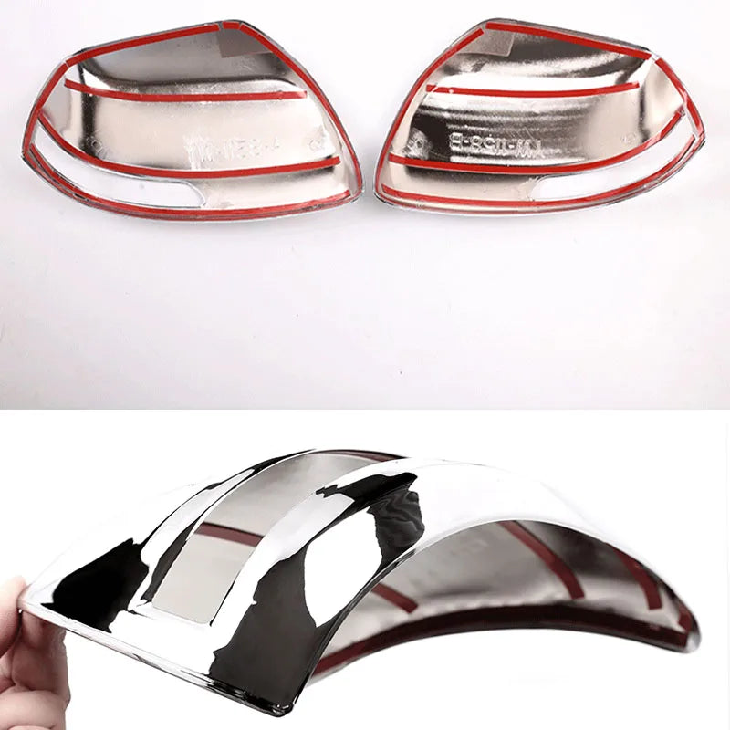 For Toyota Land Cruiser 150 Prado FJ150 2018 2019 2020 2021 Chrome Side Door Rearview Mirror Cover Cap Trim Frame ABS Car Parts Quake
