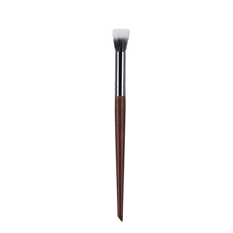 Professional Makeup Brushes Powder contour Setting Multi-Functional Make up Brush Stippling Blush soft Natural wood goat hair Quake Small size