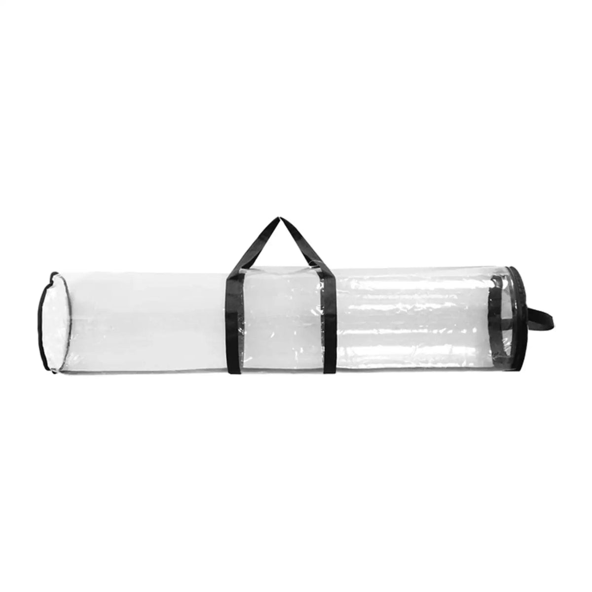 Christmas Wrapping Paper Storage Bag with Handle, Multipurpose Gift Wrap Organizer for New Year Christmas Gift Birthday Quake Clear Other