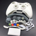 For Xbox 360 Wireless Controller Full Shell Cover Buttons Mod Replacement Quake WHITE
