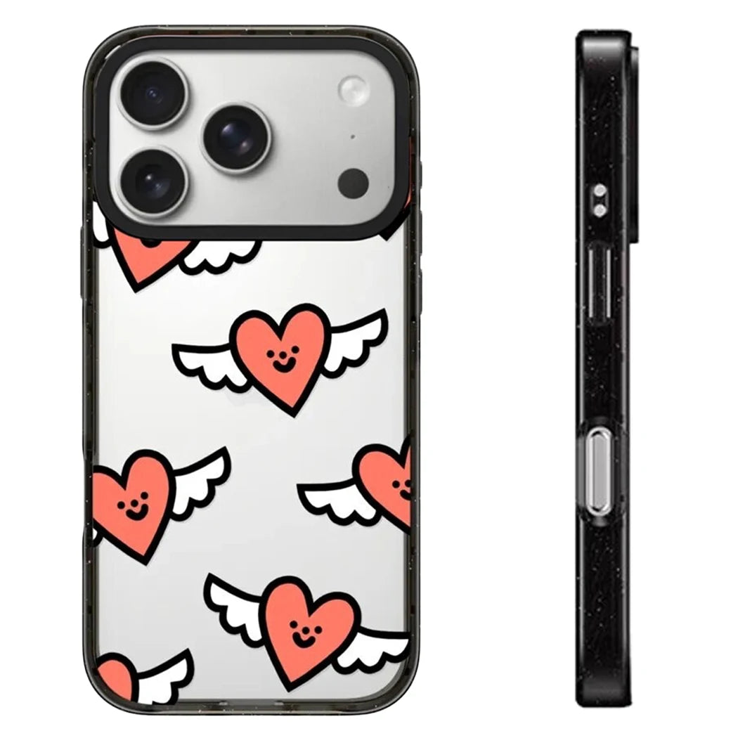6090817 Impact Black Border Magnetic Phone Case Cover for IPhone 12 13 14 15 16 17 18 Pro Max Case Quake