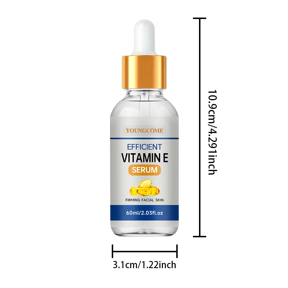 Vitamin E Wrinkle Remover Face Serum Lifting Firming Fade Fine Lines Anti-aging Essence Whitening Brighten Nourish Skin Care ﻿ Quake 60ML