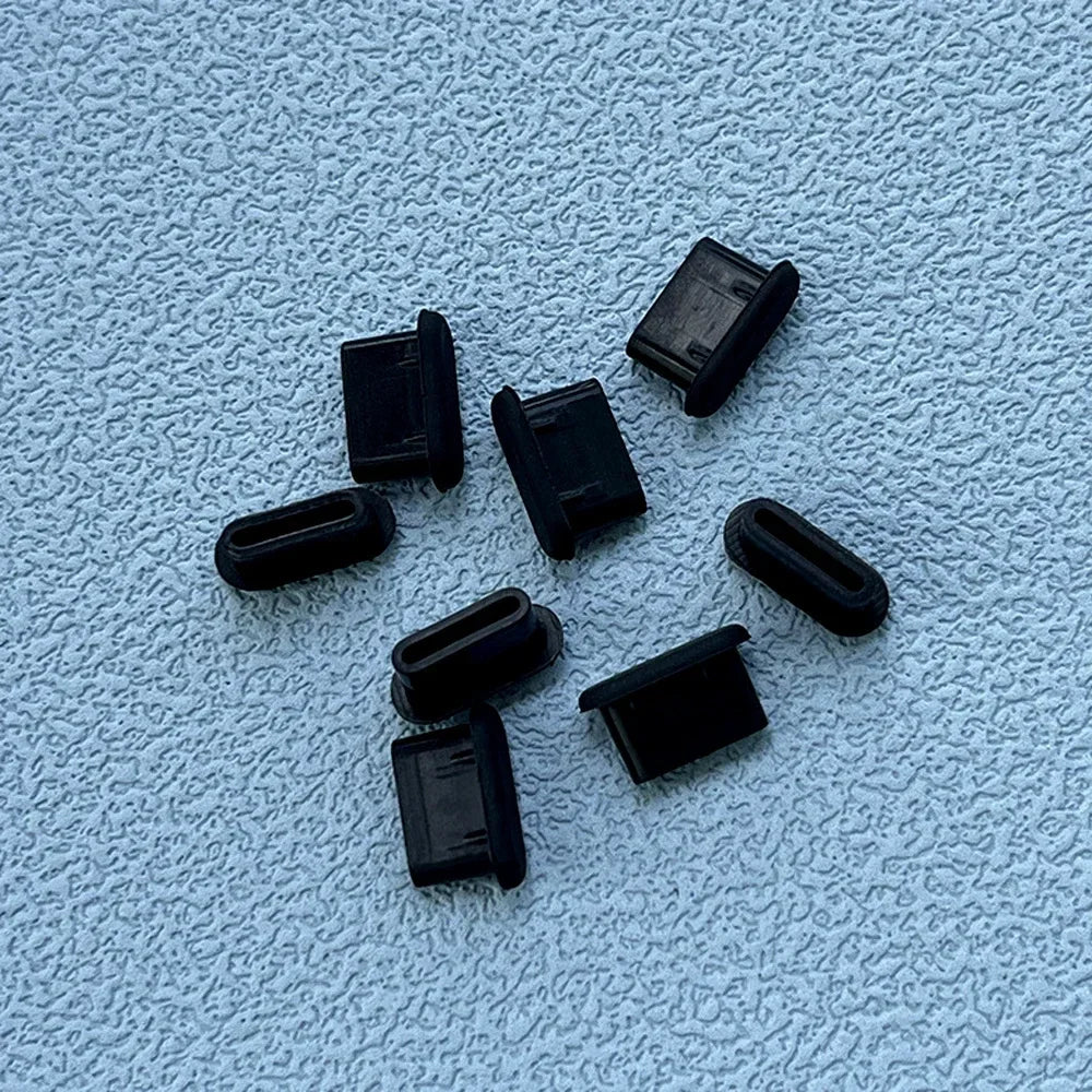 Cover Phone USB 10/30/50PCS Type-C Silicone Dust Plugs Charging Port Protector Type C Anti-dust Cap for Samsung Xiaomi Huawei Quake