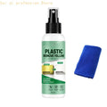 Household Plastic Shell Cleaner for Yellowed Trim and Car Interior Parts, Wipe-On Plastic Yellow Remover with Towel H8WE Quake 50ml CN
