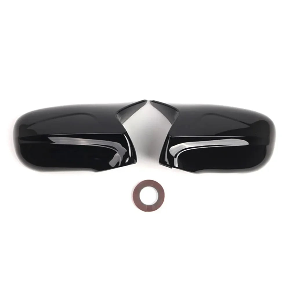 For LHD Lexus ES LS IS Series 2006-2012 2x Car Sticker Rearview Side Mirror Cover Wing Cap Exterior Door Rear View Case Trim Quake