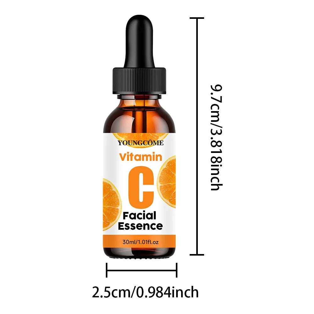 Vitamin C Anti-aging Essence Whitening Brighten Nourish Skin Care Wrinkle Remover Face Serum Lifting Firming Fade Fine Lines Ne Quake 30ml