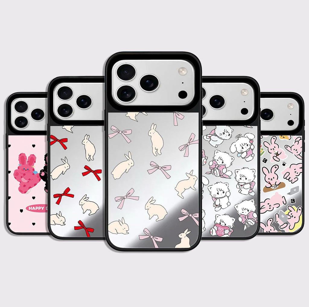 6090492 Mirror Surface Magnetic Phone Case Cover for IPhone 13 14 15 16 17 18 Pro Max Case Multicolor Quake