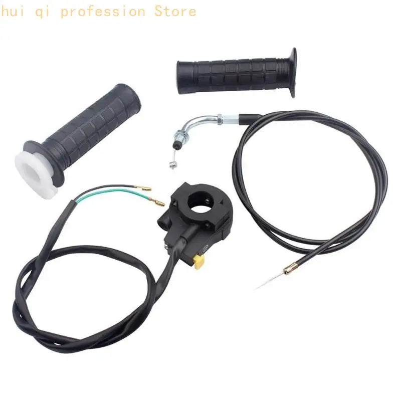 Motorcycle Accessories Throttle Line Accelerator Handle Grips Twist Throttle Grips for 2 Strokes Engine 80cc 60cc 50cc H8WE Quake