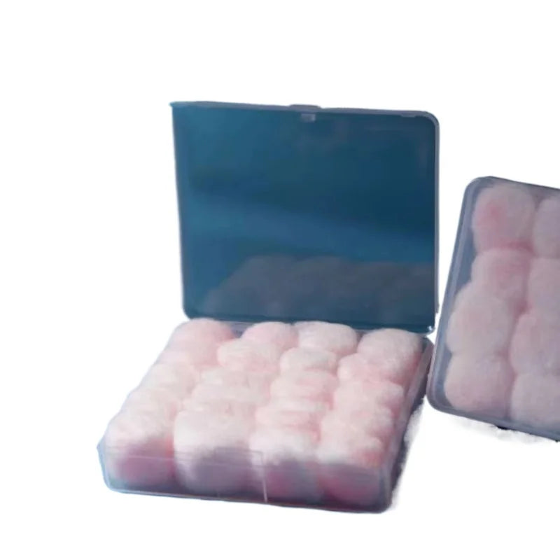 1 Box Soft Wax Cotton Earplugs Can Be Kneaded for Airplane Sound Insulation and Noise Reduction Suitable for Both Men and Women Quake