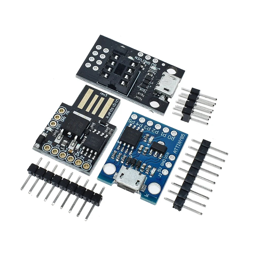 official Blue Black TINY85 Digispark Kickstarter Micro Development Board ATTINY85 module for Arduino IIC I2C USB Quake