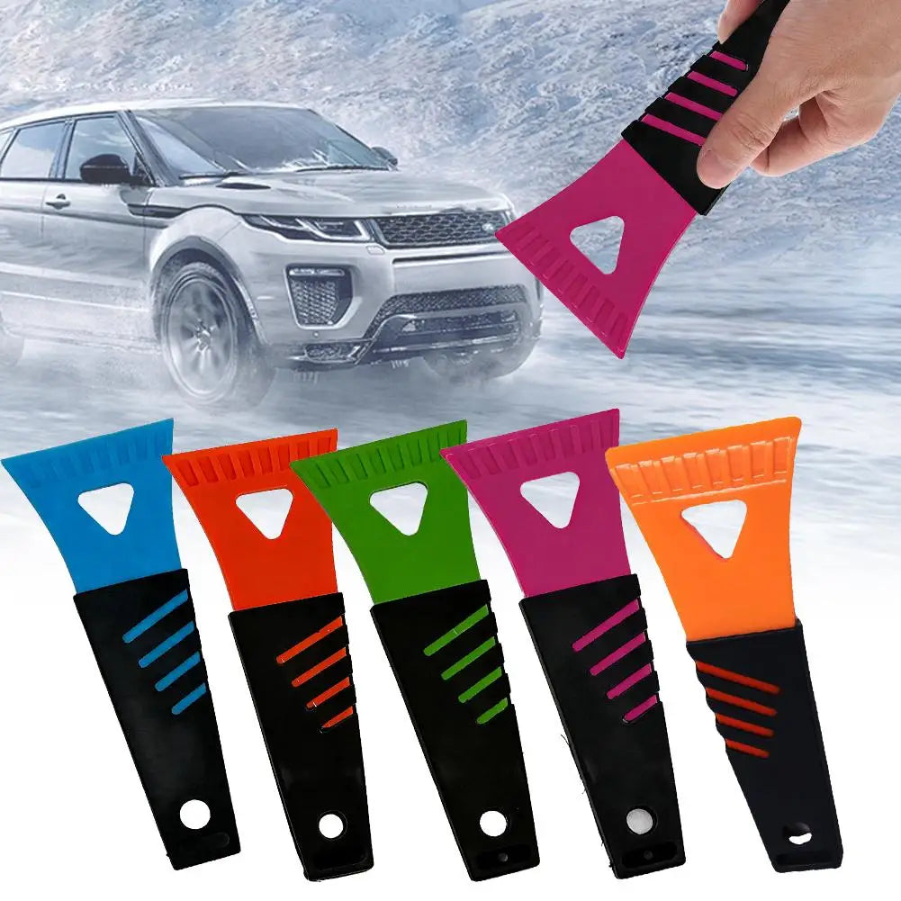 Multifunctional Plastic Car Ice Scraper Snow Shovel Kitchen Grease Removal Scraper Auto Ice Tool Car Snowplow Quake