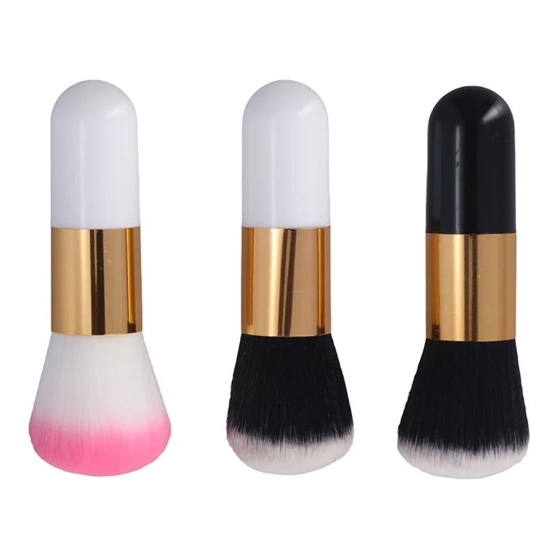 1Pcs Big Size Makeup Brushes Foundation Powder Face Blush Brush Soft Face Brush Large Cosmetics Soft Foundation Make Up Tools Quake