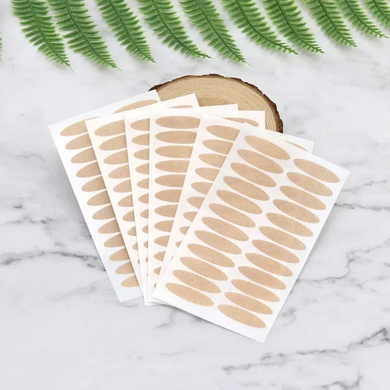 Women Natural Invisible Double Eyelid Stickers Fold Eyelid Stripes Eyelid Tapes Eye Lift Clear Beige Color Big Eyes Beauty Tools Quake L 480pairs