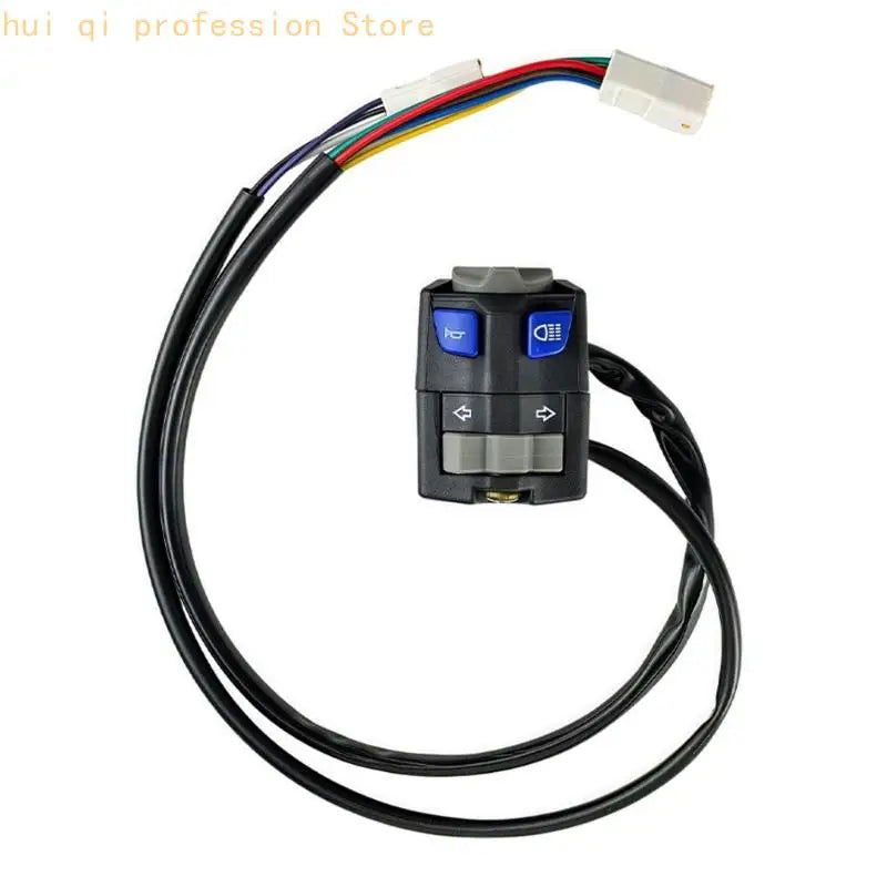 Quick Installation Motorcycle Left Handlebar Mount Switches Motorbike Accessory Turn Signals Headlight Horn Control H8WE Quake