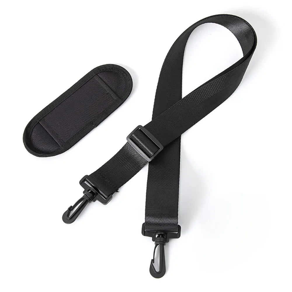 Bag Accessories Adjustable Bag Strap Nylon Black Shoulder Bag Strap Shoulder Strap Pad Shoulder Bag Quake A with Shoulder Pad