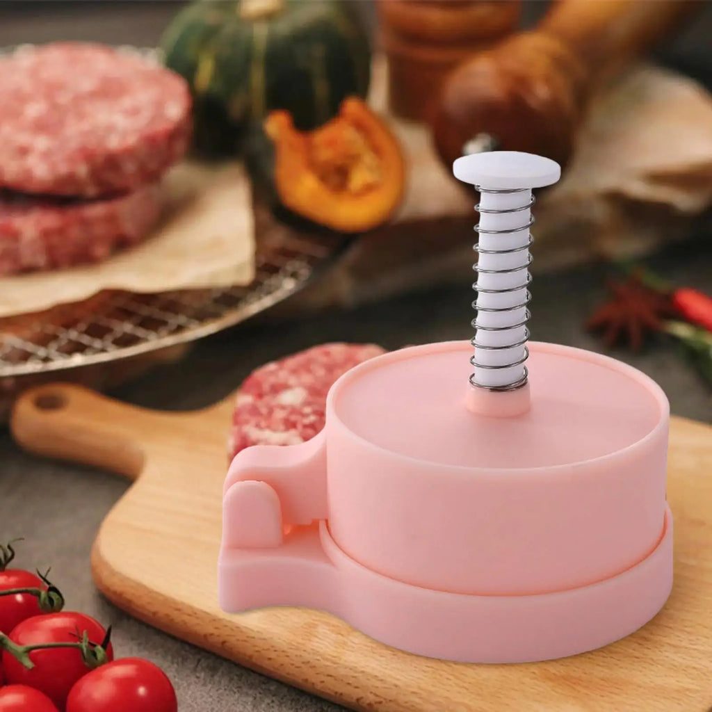 Nonstick Hamburger Patty Press Plastic Burger Press Maker for Shaping Patties at Home Restaurant Kitchen Quake