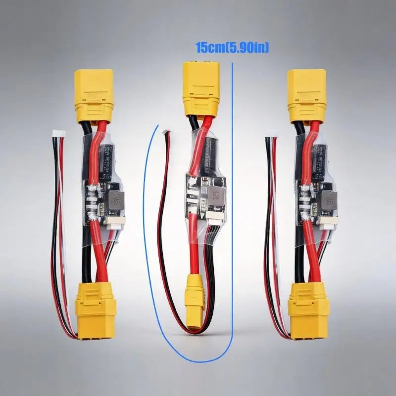 XT90 UAV Power Module with Up to 120A Current Measurement, 2-12 Cell Battery Input, and Preassembled Component Assembly K1KF Quake
