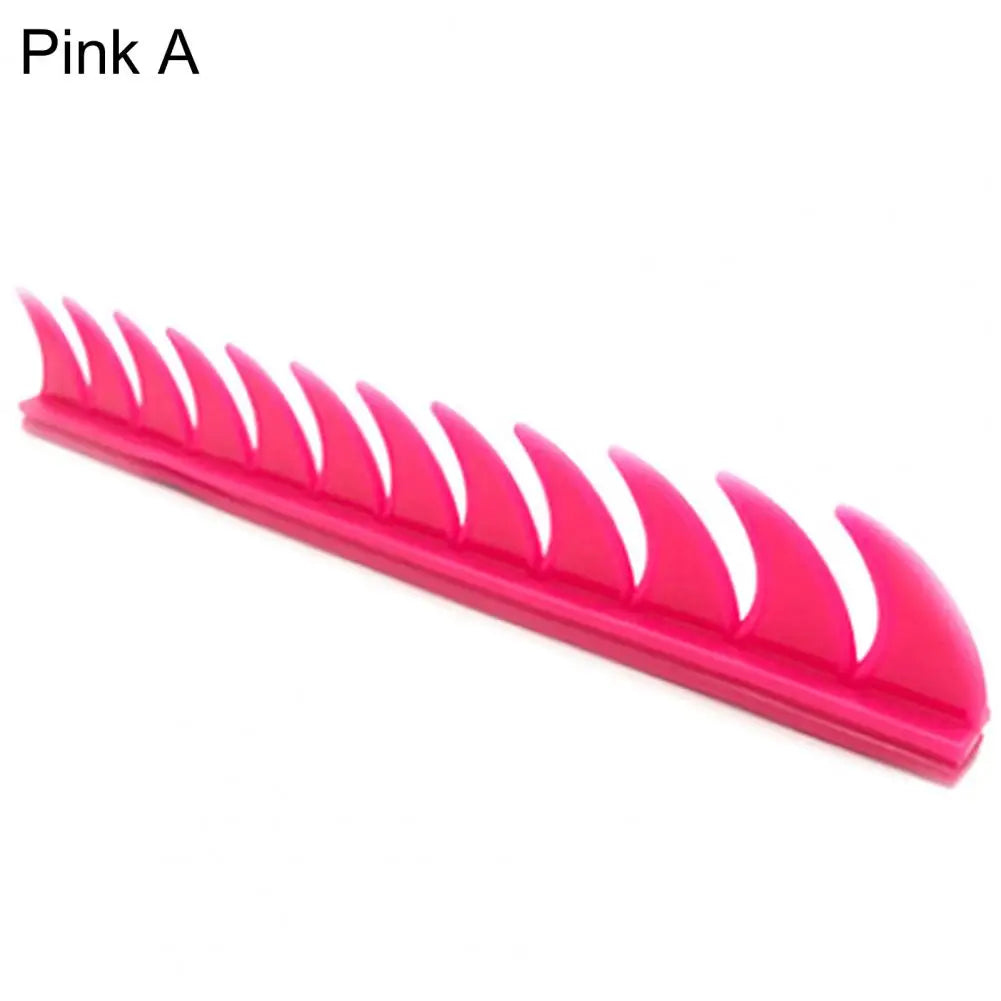 Universal Motorcycle Modified Helmet Sticker Personalized Cockscomb Horns Decal Quake Pink A