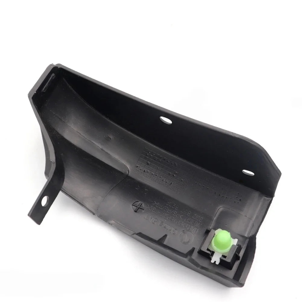 For Passat Rear Fender Corner Mudguard Trim Cover Compatible with 1997-2005 OEM 3B0853897A 3B0853898A Black Plastic Quake