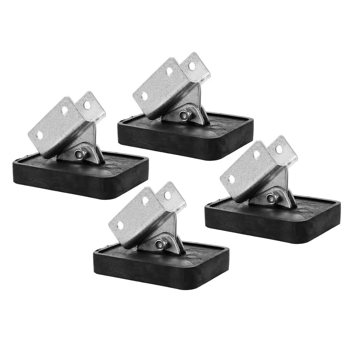 Extension Ladder Stop Mat Thick Rubber Iron Stabilizer Non Slip Floor Aid for Indoor Outdoor Maintenance Ladders Quake