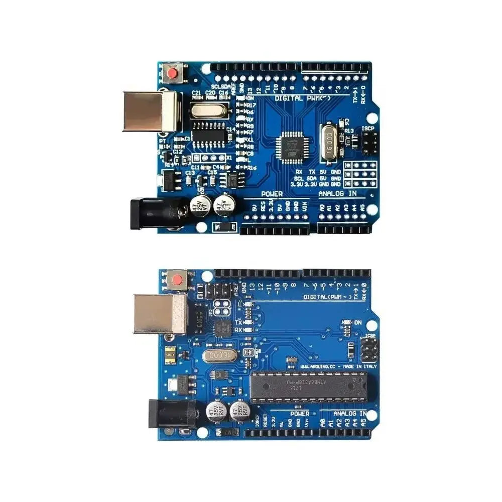 For -UNO -R3 Development Board ATMEGA328P- CH340-ATEGA16U2 Compatible For Arduino with Cable R3 Proto Shield -Expansion Board Quake