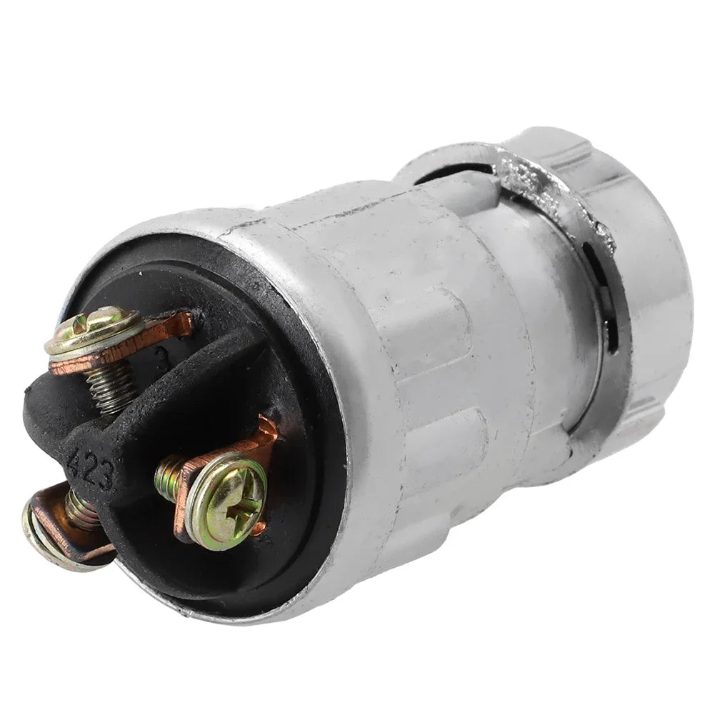 Car Boat Motorcycle Ignition Starter Switch 3 Position With 2 Key Ignition Switch Lock Three Wire Ignition Switch For Most Cars Quake
