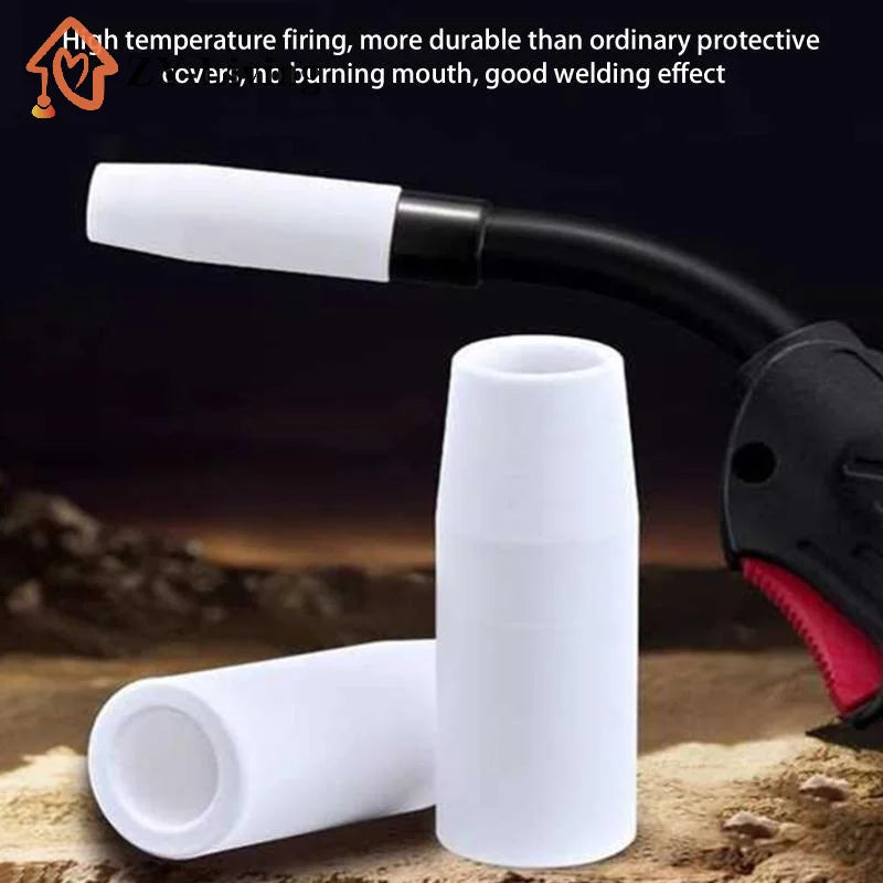 5/10/15PCS MB15AK Protective Nozzle MIG Secondary Protection Welding Gun Accessories 15AK Ceramic Protective Cover Quake