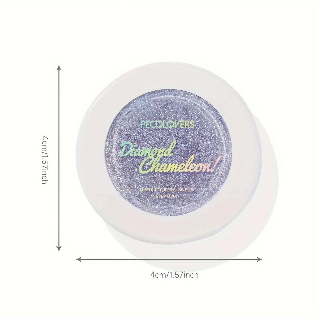 3-Color Mashed Potatoes Eyeshadow Cream Luxurious Creamy Texture Shiny Effect Soft Pink, Rich Purple, and Fresh Green Shades Quake