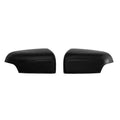 For Ford Ranger 2015-2020 Car Replacement Rearview Side Mirror Cover Wing Cap Exterior Case Trim Accessories Vehicle Decoration Quake Gloss Black