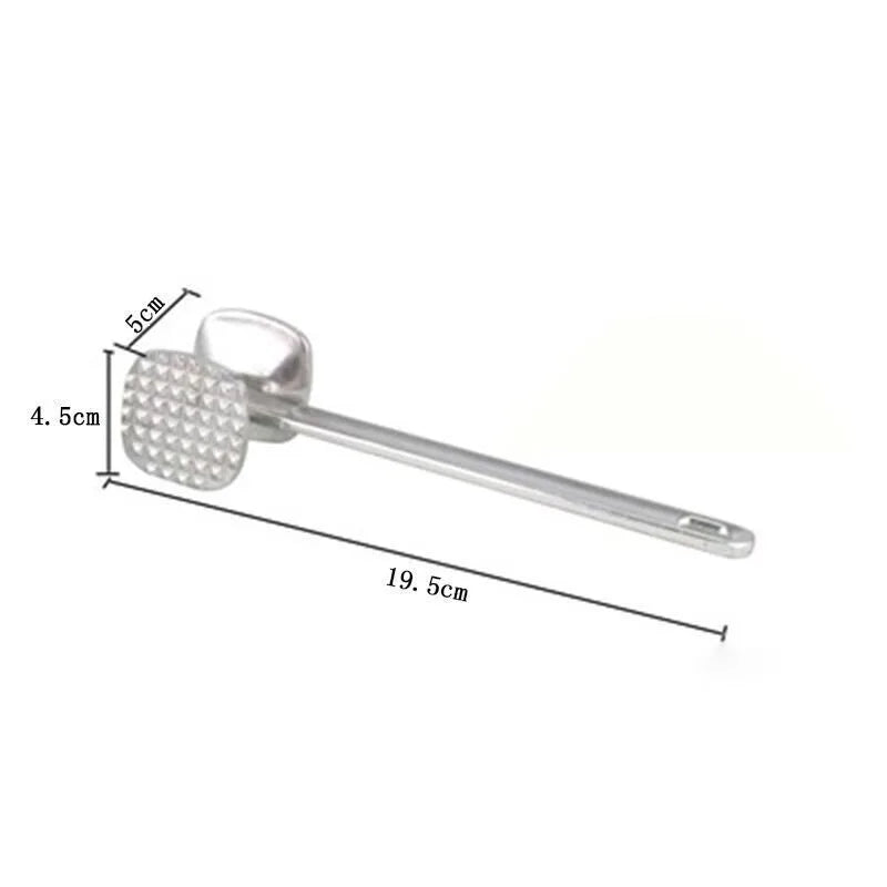 1PC Zinc Alloy Meat Tenderizer Hammer Mallet Tool for Pounding Beef Steak Chicken Pork Meat Hammer Kitchen Tool Quake 1pc
