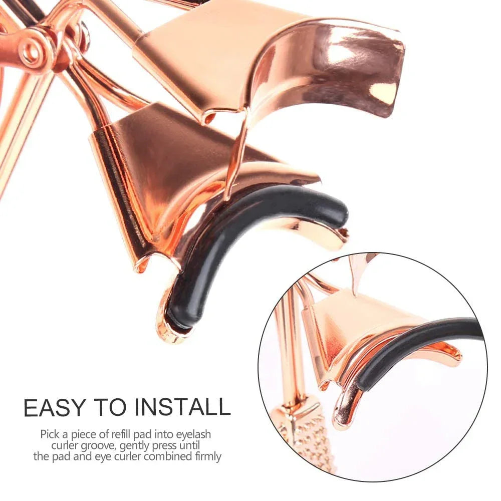 10/20/50PCS Beauty Eyelashes Women's Lash Rubber Curler Refills Pads Makeup Curling Styling Tool Eyelash Curler Replacement Pads Quake