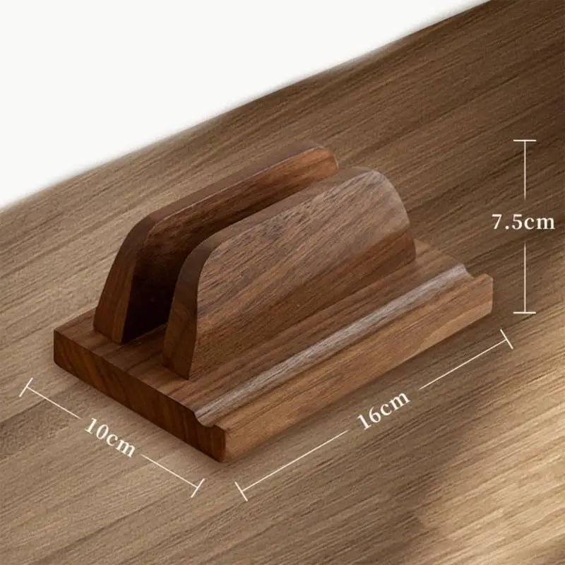 Portable Walnut Stand High End Walnut Device Stand for Phones & Tablets Perfect for Work Study & freely activity K1KF Quake