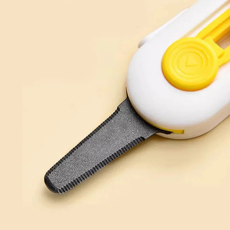 Box Cutter Mini Magnetic Box Cutter Box Cutter Safety Lock For Opening Packages Cartons Box Opener Razor Perfect For Home Use Quake