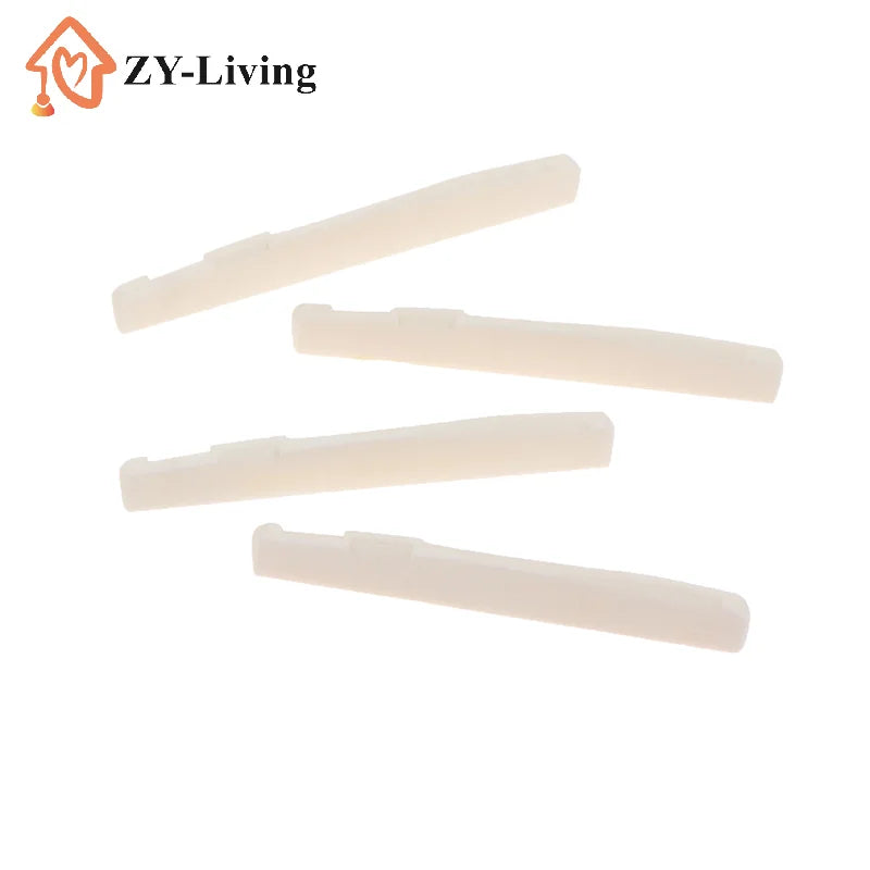 1Pcs Real Bone Bridge For Folk Acoustic Guitar 72MM/74MM/76MM/80MM * 12MM Quake