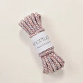 8MM 5 Meters Polyester Braid Cord Pet Leash Making Rope Outdoor Rope Thick Macrame Cord DIY Handmade Accessory Yarn Quake Light Rainbow