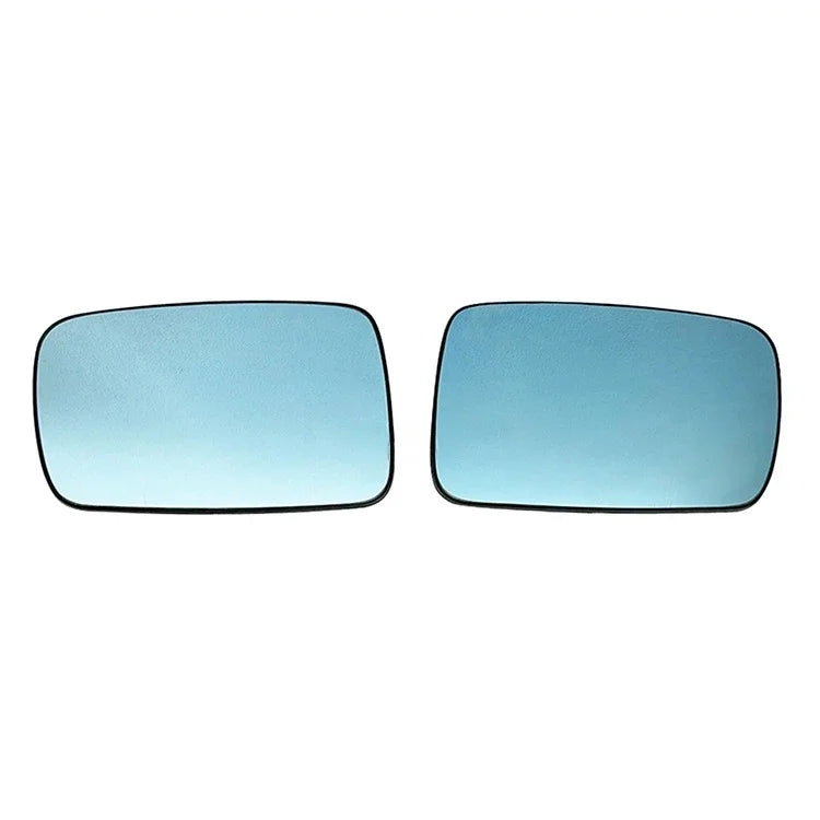 For BMW E46 3-Series 1999-2006 E65 E66 E67 7-Series 2001-2008 Left Right Rear View Lens Split Mirror Heated Glass Rearview Lens Quake Blue