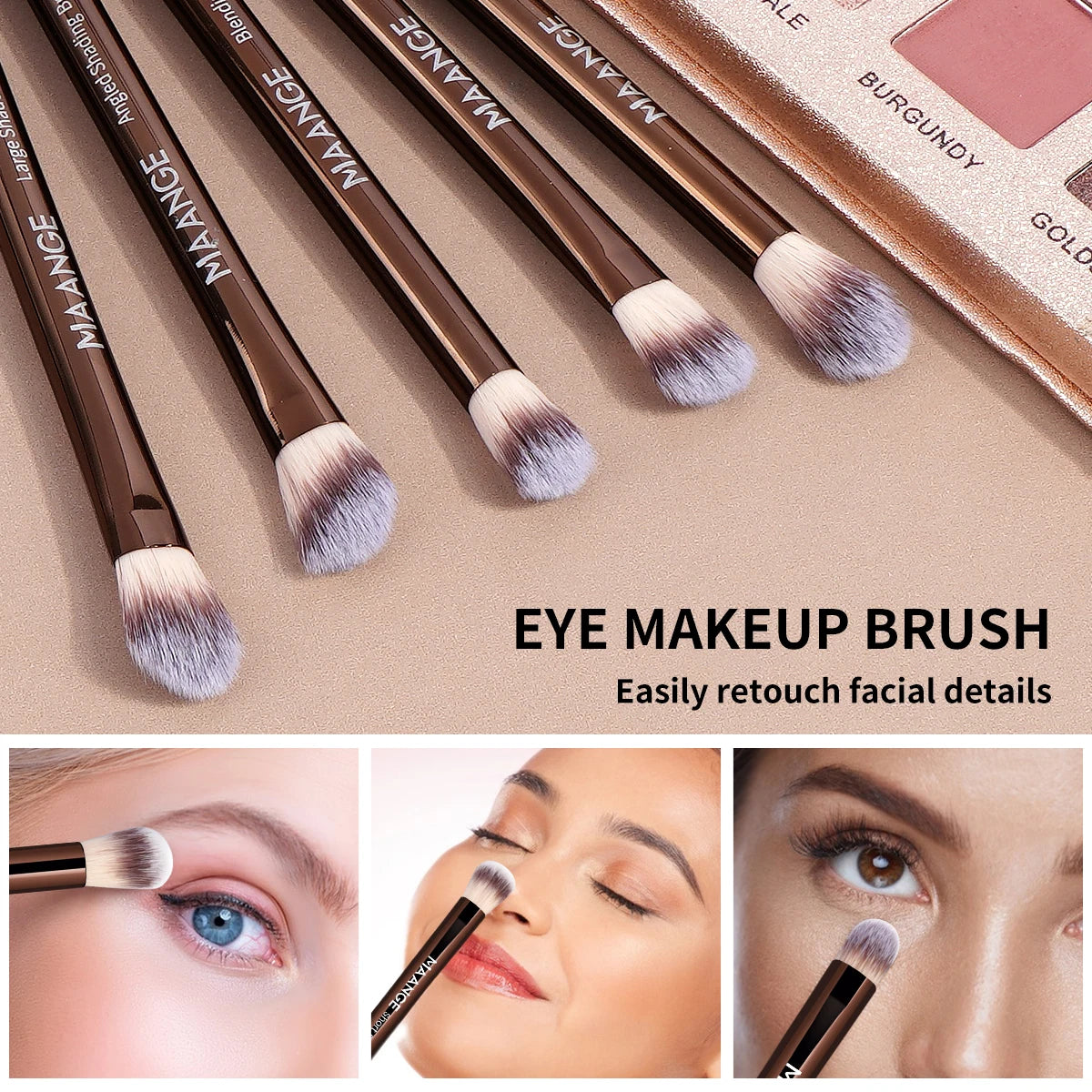 13pcs Makeup Brush Set Foundation Concealer Powder Eyeshadow Blush Brush Kabuki Blending Cosmetic Makeup Beauty Tool for Face Quake