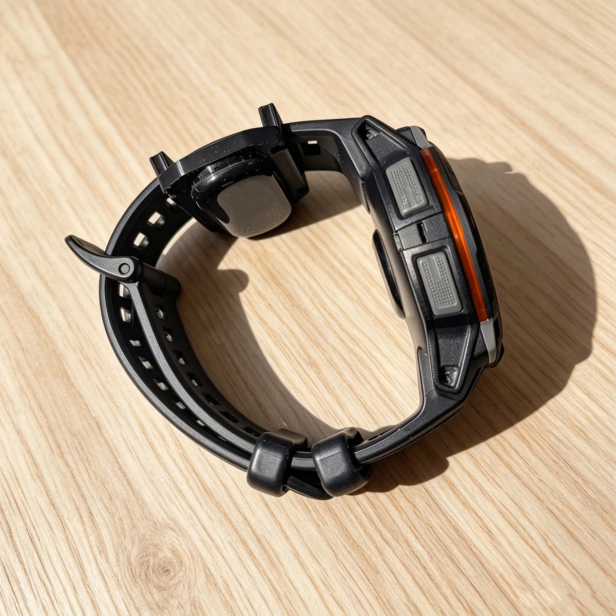 For Fitbit Air Band Adapter Mount PLA DIY Arm Wrist Strap Bracket Holder 18mm 20mm 22mm 24mm Converter Quake