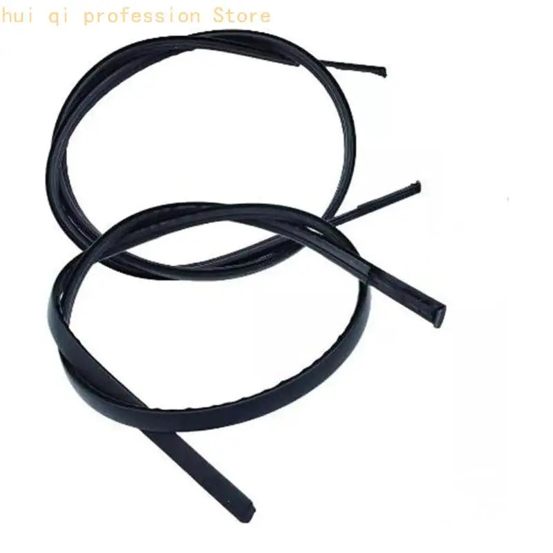 2pcs Premium Rubber Roof Drip Molding Seal Suitable for Hatchback 2014-2018 Left Side 75551 0D082 Right Side 75552 0D132 H8WE Quake black CN