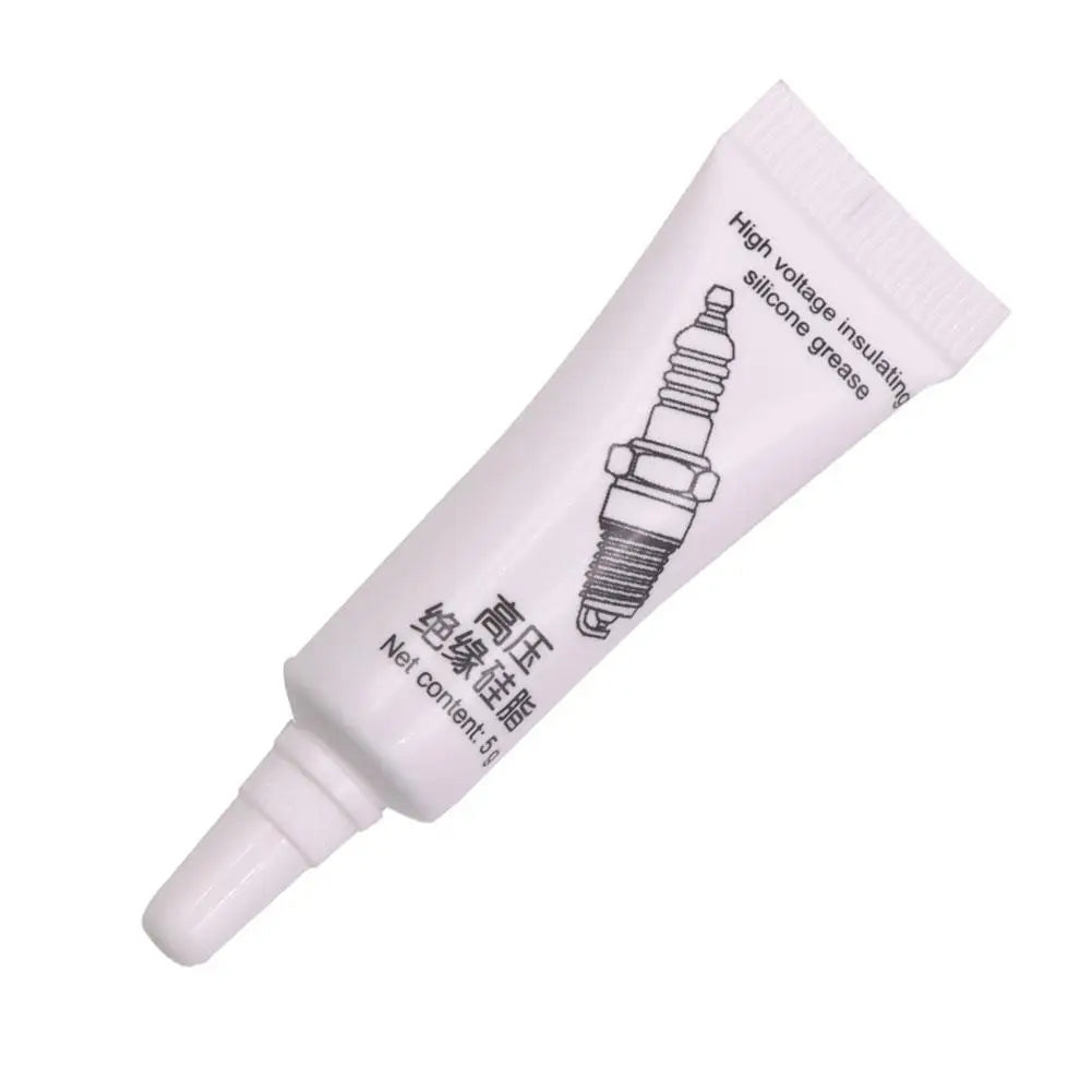 Car Spark Plug Insulating Grease High Voltage Insulating Ignition Coil Silicone Grease Temperature Corrosion Resistance Quake A