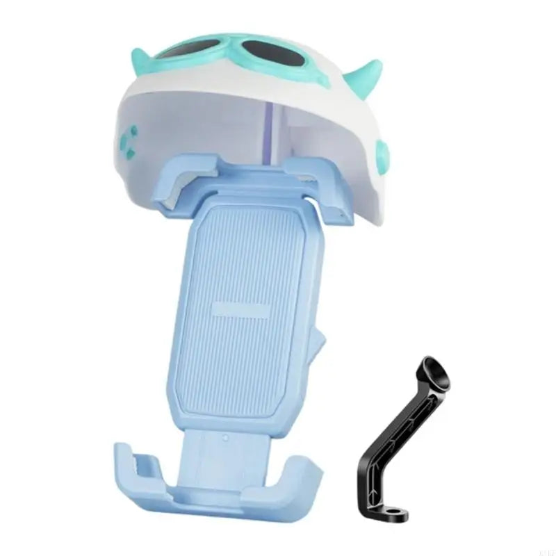 Universal Motorcycle Phone Mount with Sun & Rain Cover for 4.7 to 7.2 Inch Smartphones Bike Handlebars Mirror K1KF Quake K1KF4NB508755-BL-HS CN