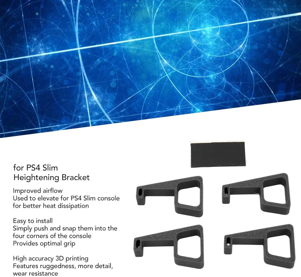 For PS4 Slim ProGame Machine Cooling Legs For PS4 Accessories Feet Stand Quake