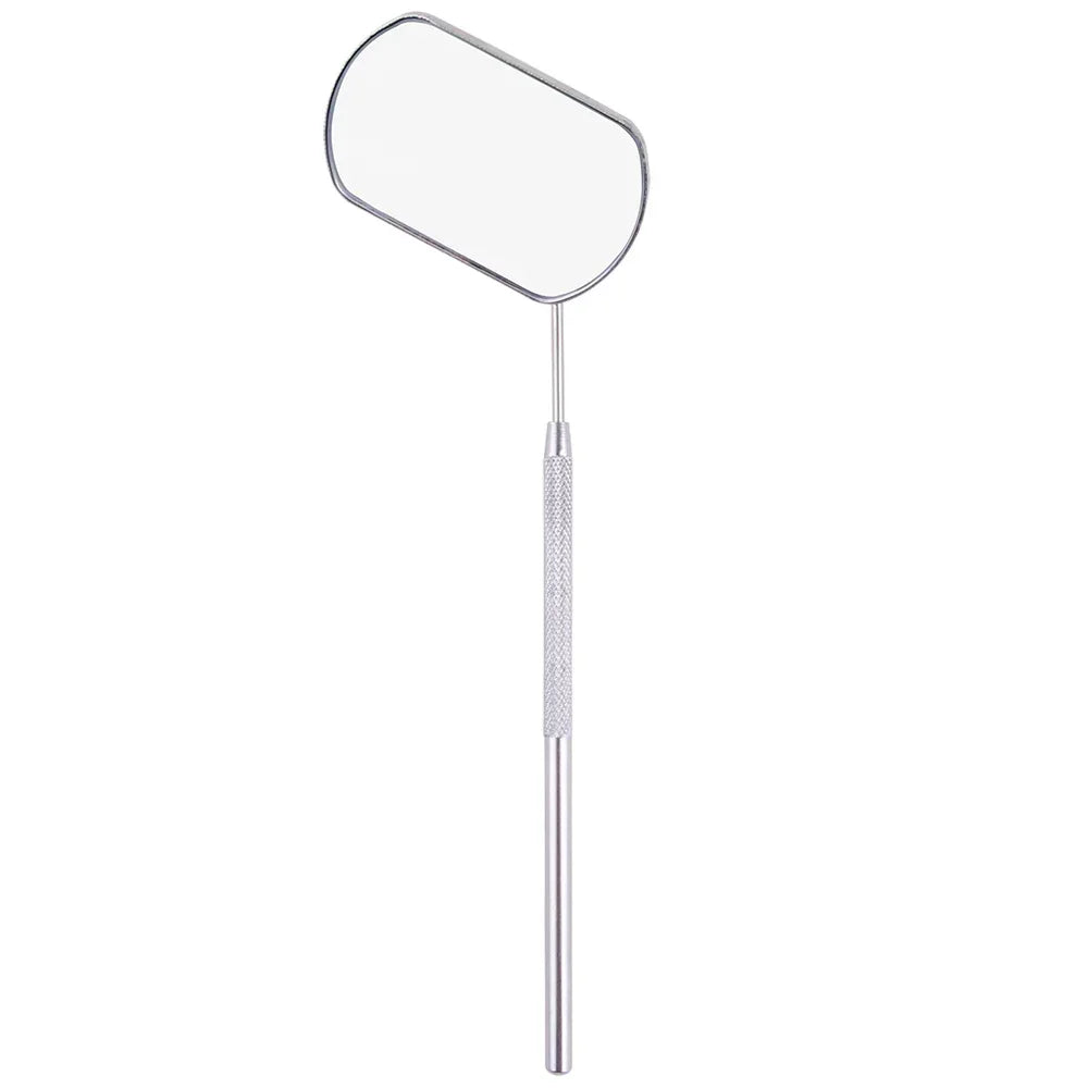 vvocci Extension Supplies Checking False Eyelash Mirror Large Stainless Steel Magnifying Makeup Mirror Dental Mouth Mirror Lash Quake M11 Silver