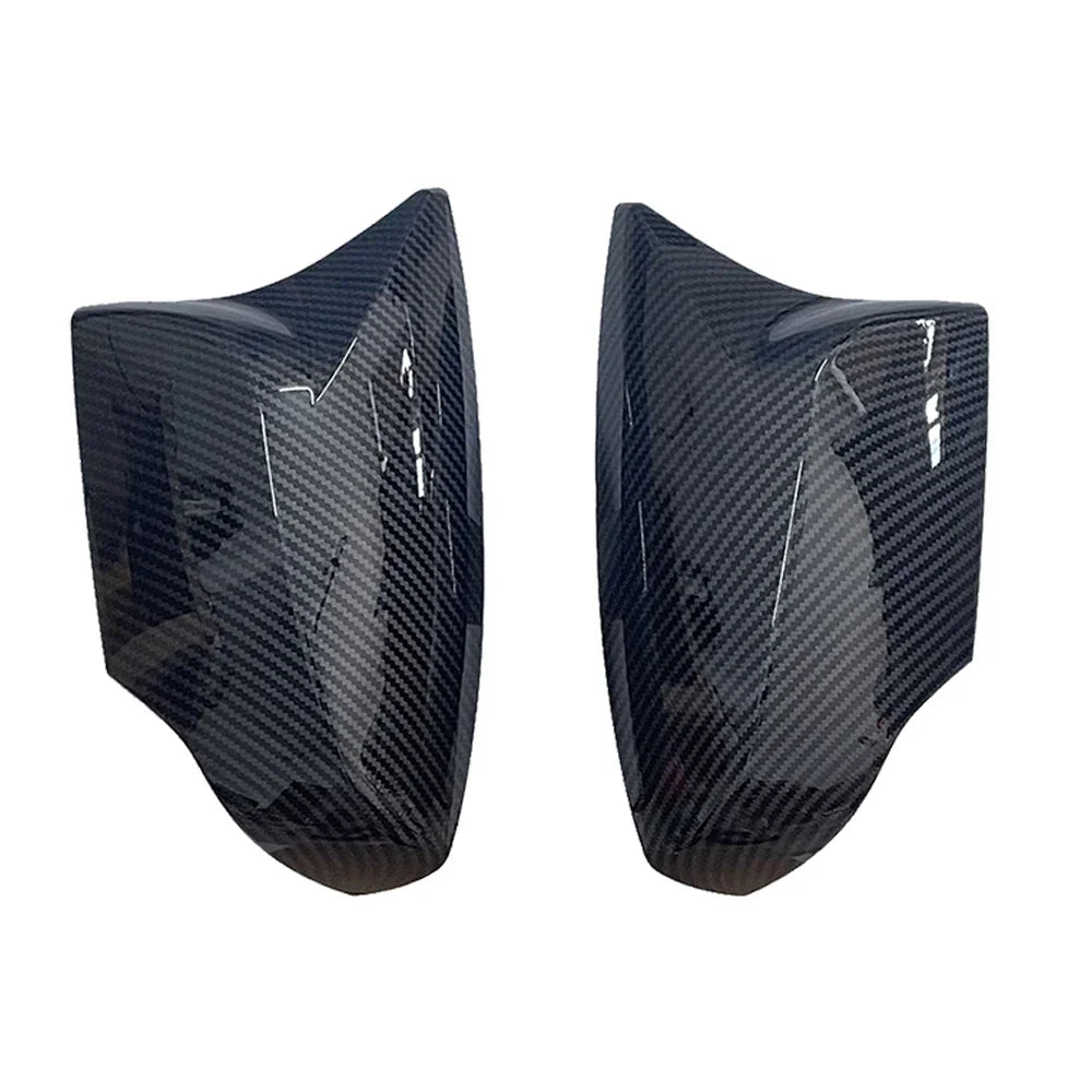 For US Subaru Forester Impreza XV 2014 2015 Car Rearview Side Mirror Cover Wing Cap Sticker Exterior Door Case Trim Shell ABS Quake