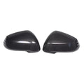 Self-Adhesive Stick On LHD Carbon Fiber Look Rearview Side Door Mirror Cover Trim For BMW X1 iX1 X2 iX2 U11 U10 2023-2026 Quake Carbon
