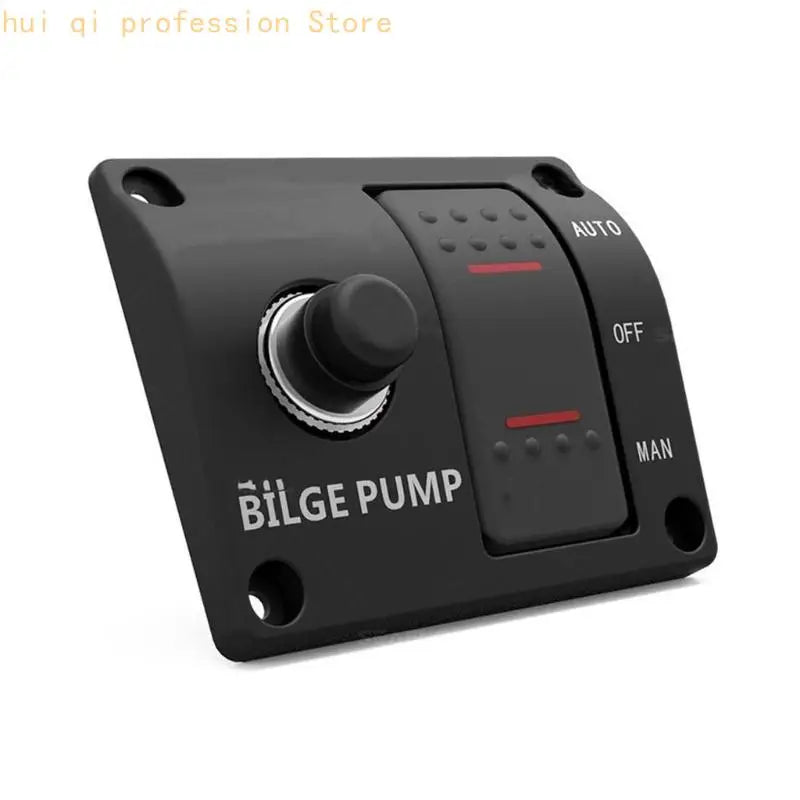 Boat Bilge Control Panel 12V 24V with Three Position Pump Use for Boat Wiring H8WE Quake