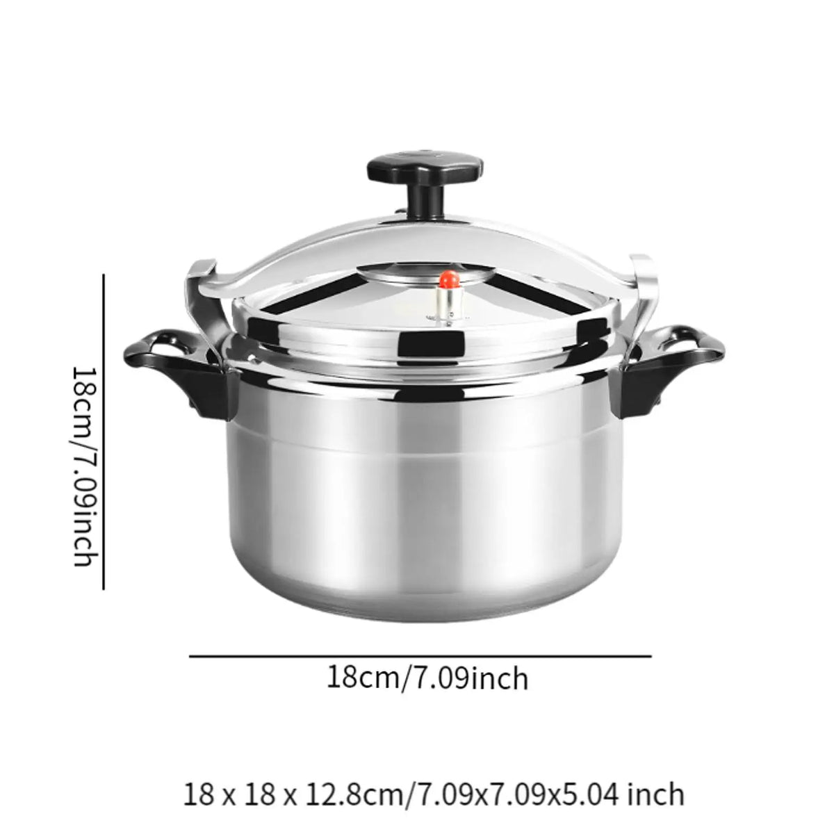 Aluminum Alloy Pressure Cooker Fast Cooking Cooking Pot for Kitchen Quake