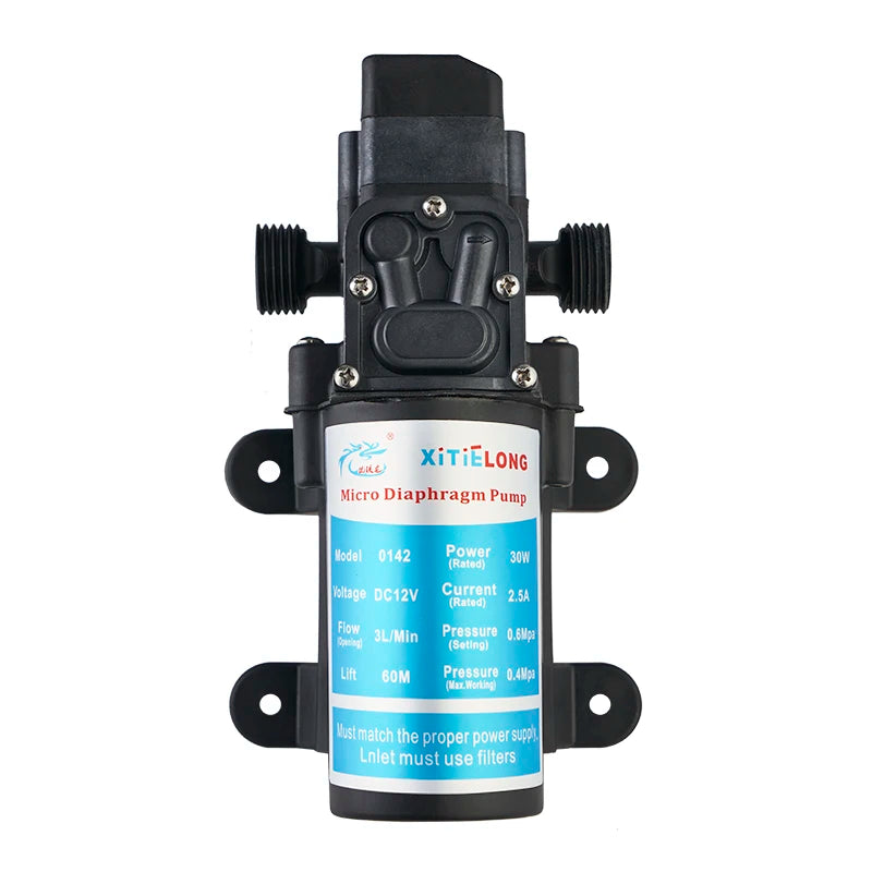 L0855YD-24-160FS Diaphragm Pump Electric Leak Detection Pump for Pressure Testing of Small Household Appliance Cleaning Pipeline Quake L0855YD-24-160FS 24V 160W